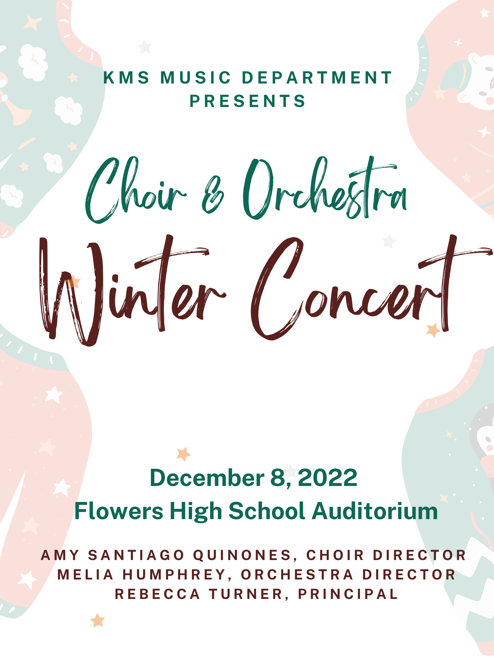 Winter Concert 22-23 Poster